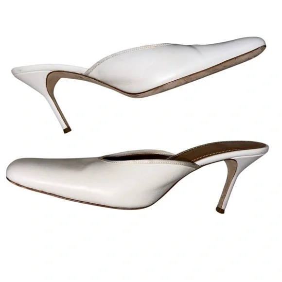 STAUD Otto 90 Mules in Smooth Leather - Picture 5 of 8